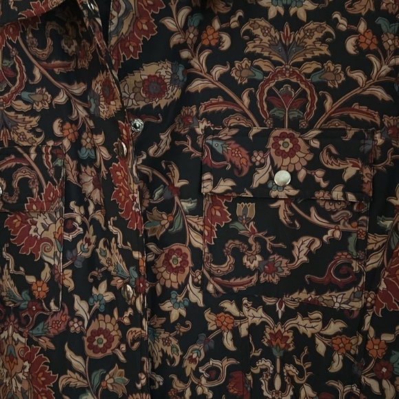 Vintage Nexx Silk Shacket Button Down Jacket - Picture 3 of 6
